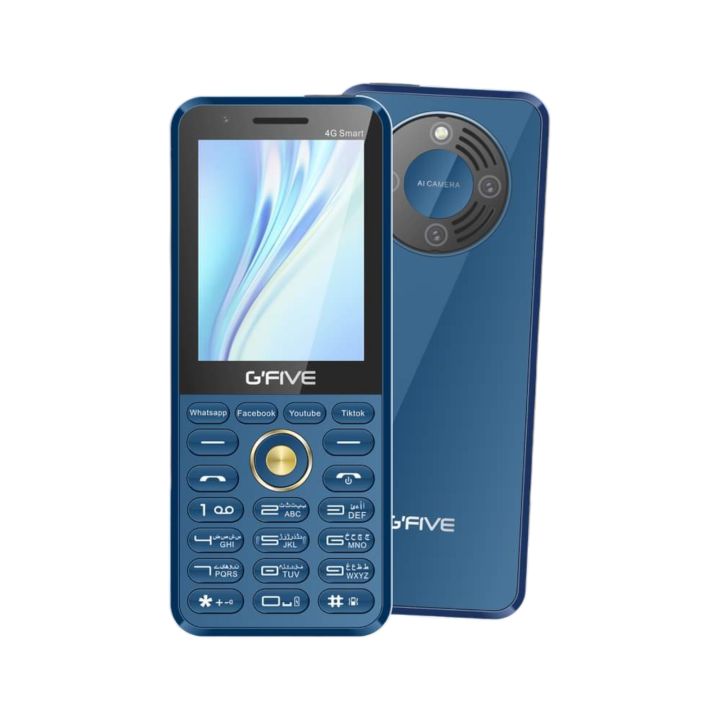 Gfive 4G Smart - 2.8 Inch Touch Display - 5000mAH Battery - Google Playstore - Dual Sim 4G - WiFi - Hotspot - 2GB RAM & 16GB Memory - PTA approved with 1 Year brand warranty