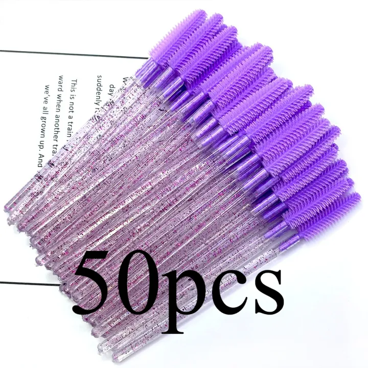 50pcs%20Crystal%20Silicone%20Eyelash%20Brush%20Eyebrow%20Wands%20Applicator%20Makeup%20Brushes%20Eyelash%20Extension%20Spoolie%20Microbrush%20Cosmetics%20Tool%20-%20Image%207