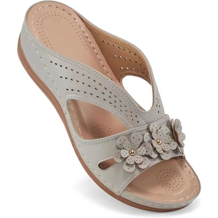 New%20Women's%20Slippers%20Casual%20Flower%20Hollow%20Wedge%20Beach%20Shoes%20Outdoor%20Fashion%20Platform%20Comfortable%20Non-slip%20Sandals%20Plus%20size%2043%20-%20Image%205