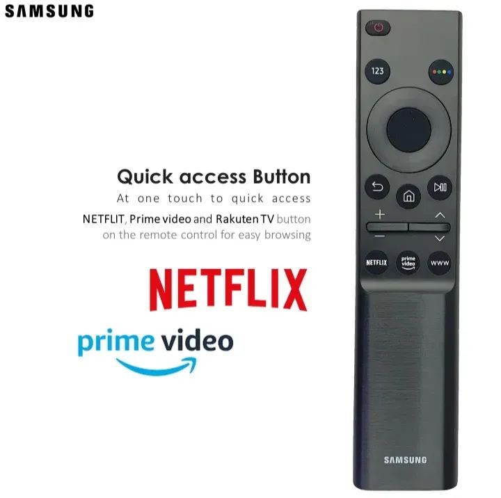 samsung remote led lcd remote samsung original remotr original Universal Remote Control for Samsung Smart-TV LCD LED UHD QLED TVs, Prime Video Buttons