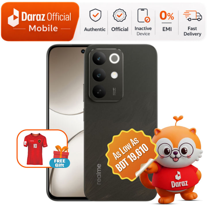 Realme C85 | 6/128GB | 6.8" Display | 1 year Official Warranty + Free World Cup T-Shirt