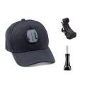 Baseball Cap with Action Camera Bracket Mounting Bracket For GoPro Hero 11 10 9 SJCAM 4000AIR AKASO DJI Insta360 EKEN H9. 