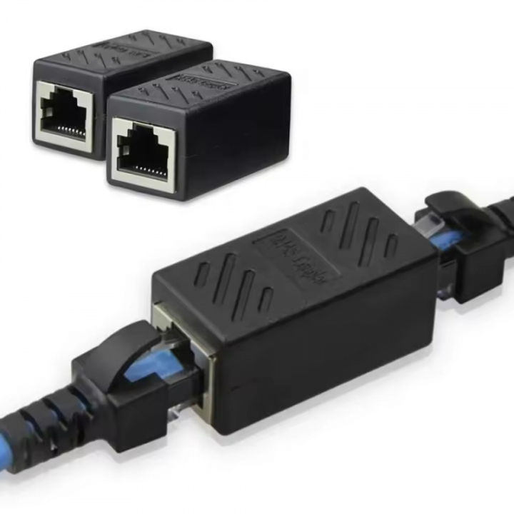 1-6Pcs RJ45 connector Network extender Ethernet Kabel RJ45 extender ...