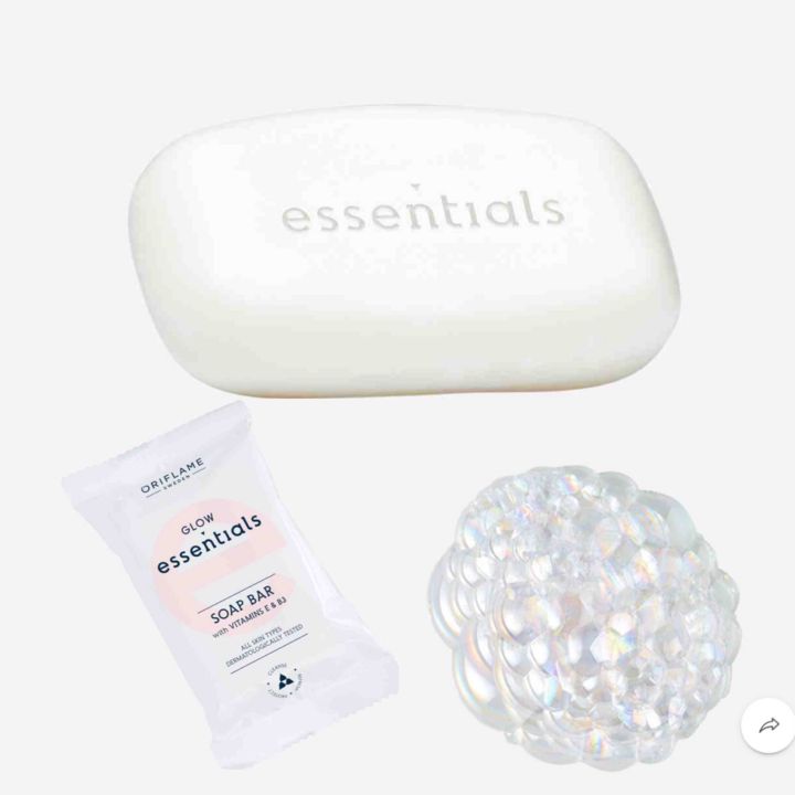 Glow Essentials Soap Bar with Vitamins E & B3