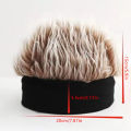 Polychrome Fashion Hip Hop Wig Hat Korean Version Landlord Hat Retro Street Trendy Man Female Hats.
