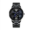 Skmei 1787 Adjust Wheel Creative Fashion Men Stainless Steel Watch Watch -Lamon - Watch.