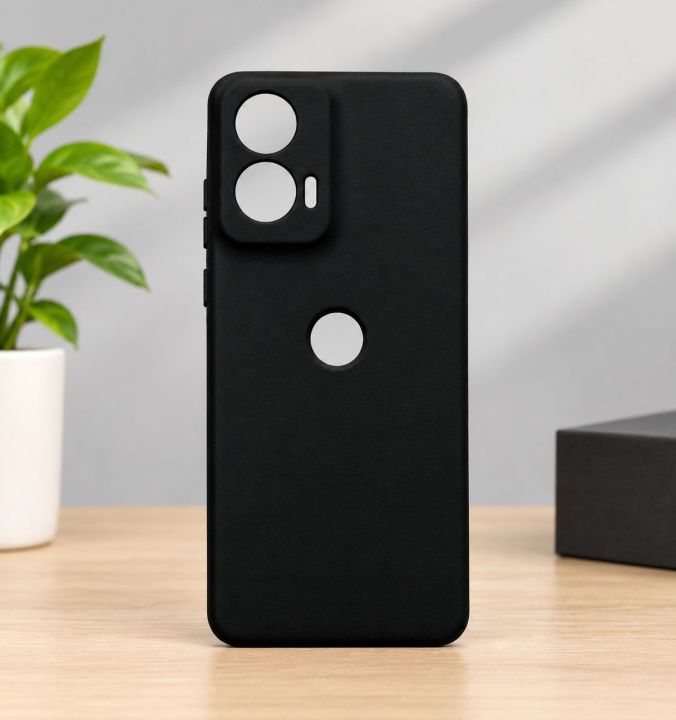 Motorolla%20Moto%20G%20Stylus%205G%202024%20Matte%20Black%20Soft%20Silicone%20TPU%20Back%20Cover%20%E2%80%93%20Slim%20Shockproof%20Case%20-%20Image%204