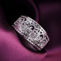 Wholsale 925 Sterling Silver Cute Charms Ring for Women Lady Wedding Party Gift Luxury Classic.