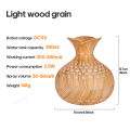 Wood Grain Humidifier 300ml USB Aroma Diffuser Atomizer USB Household Humidifier Hydrating Instrument Desktop Humidifier. 