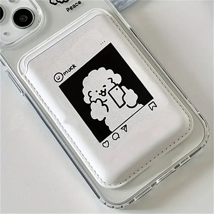 1pc%20Cute%20Dog%20Design%20Artificial%20Leather%20Magnetic%20Wallet%20Card%20Holder%20for%20iPhone%2017%2016%2015%2014%2013%2012%20Pro%20Max%20Card%20Slot%20Accessory%20-%20Image%207