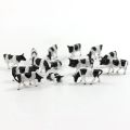 HO and N Scale Model Cows Miniature Farm Animal Model Cow For Model Railway Layout Different Different Postures.