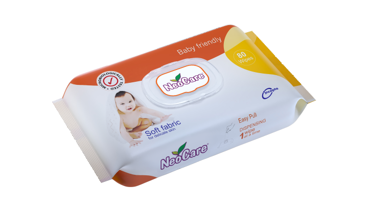NeoCare Baby Wipes 80 Pieces