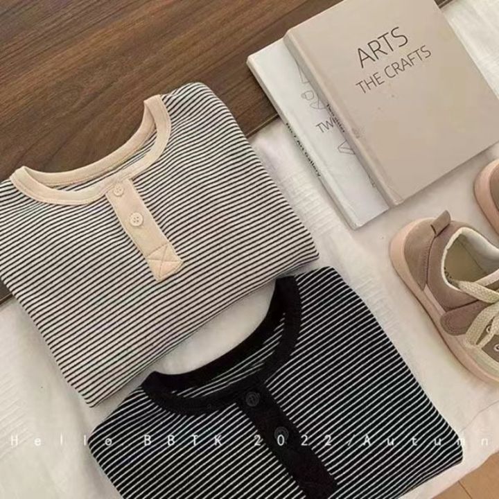 Children's%20Spring%20Autumn%20Long-sleeved%20T-shirt%20Boys%20Girls%20Korean%20Striped%20T%20Children's%20Warm%20Bottoming%20Shirt%20Baby%20Simple%20Top%20-%20Image%205