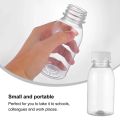 6pcs Milk Bottles Small Juice Leakproof Milk Portable Beverage Water Sealing Juice Ginger shot. 