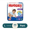 Huggies Dry Large Pant Diaper 9-14Kg - 48 Pcs (Malaysia).