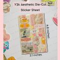 Pack of 3 ànd 1 (see variations) Cute Precut and Uncut Stickers Kuromi My Melody And Pompompurin Sanrio Anime Stickers For Laptop Girls Kids Toys Phone Diary Cute Cartoon. 