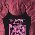 Y2k Nana Osaki Graphic T Shirts Casual Harajuku Streetwear Japanese Clothes Fashion Rock Punk Sleeveless Tanks & Camis Coquette.
