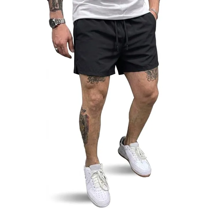 Summer%20Outdoor%20Men's%20Sport%20Shorts%20Workout%20Shorts%20Quick%20Dry%20Athletic%20Casual%20Pants%20Running%20Shorts%20with%20Pockets%20Gym%20Beach%20Pants%20-%20Image%202