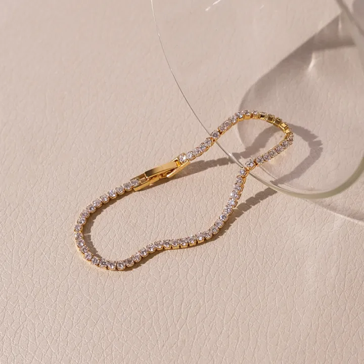 Sparkling%20Cubic%20Zircon%20Tennis%20Bracelets%20for%20Women%20Luxury%20Dainty%20Stackable%20Gold%20Color%20Chain%20Crystal%20CZ%20Banquet%20Wedding%20Jewelry%20-%20Image%207