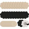 100 Pcs Nipple Breast Covers Self Adhesive Disposable Flower Shape Nipple Pasties Stickers for Women Girls Ladies Party Dress. 