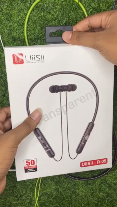 UiiSii R-05 Transparent neckband 50 Hours Music playback