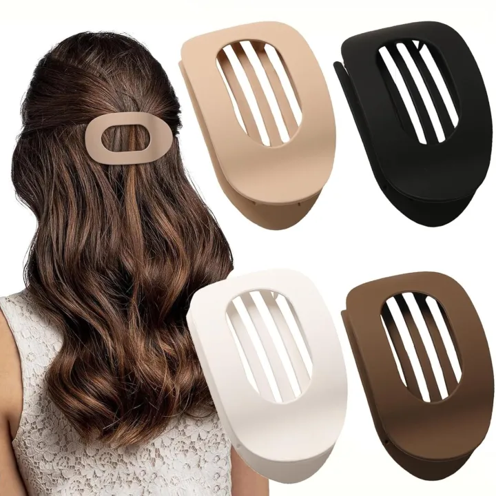 4%20PCS%20Flat%20Hair%20Clips,%20Round%20Lay%20Down%20Hair%20Claw%20Clips%20for%20Women%20Girls,%20Comfortable%20Curved%20Flat%20Clips%20for%20Thick%20Thin%20Hair%20-%20Image%207