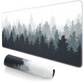Forest Trees Xxl Mouse Pad Gamer Black Mousepad Computer Tables Desk Mat PC Office Carpet Laptop Keyboard Gaming Mats Mause Ped. 