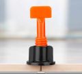 50pcs Reuseable tile leveling system t-lock spacer tile leveller 1.5mm size. 