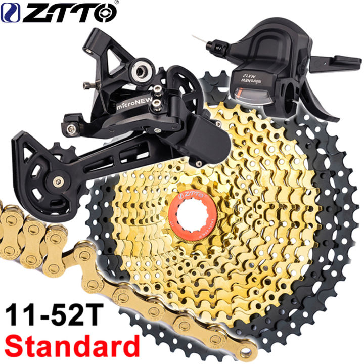 ZTTO MTB 12 Speed Groupset Bicycle Shifter Rear Derailleur Clutch 1x12 ...