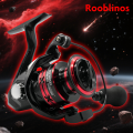 Rooblinos NX Spinning Fishing Reels For Saltwater Freshwater Metal Spool Left/Right Interchangeable Trout Carp Fishing Tackle. 
