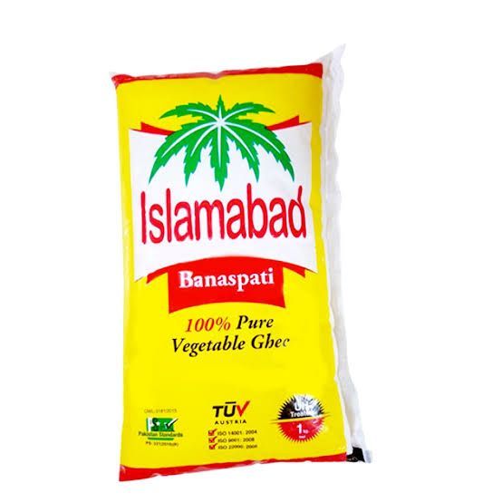 Islamabad Ghee 1 kg x 5, Islamabad Banaspati 1 kg x 5, Islamabad Banaspati cotton, Islamabad Ghee cotton, Islamabad Ghee 5 pouch of 1 kg, Islamabad Banaspati 5 pouch of 1 kg