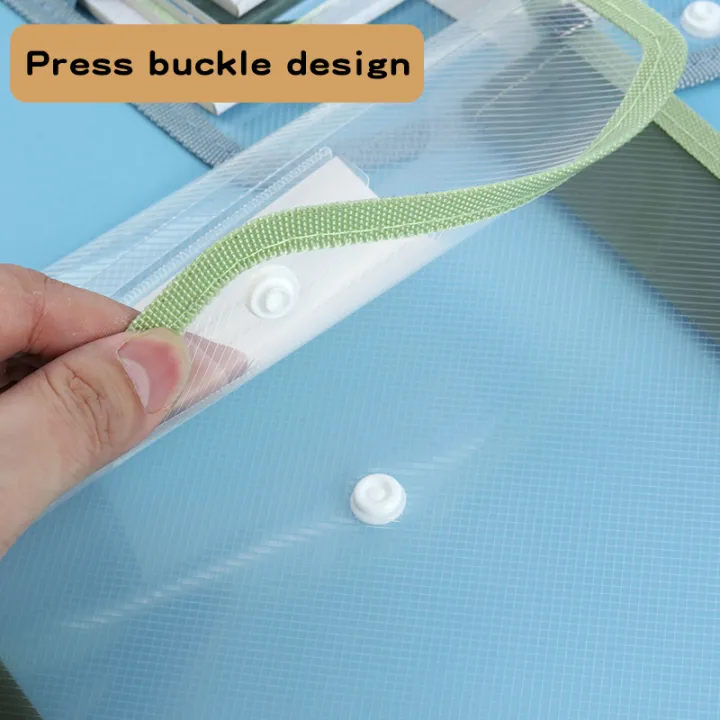 A4%20Vertical%20Press%20Button%20Student%20Bag%20Waterproof%20Large%20Capacity%20Test%20Paper%20Storage%20Classification%20Transparent%20Seven%20Colors%20Choice%20-%20Image%204