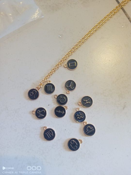 Zodiac sign Aries chain