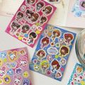 8 Sheets Kawaii Laser Stickers Japanese Cute Frog Strawberry Scrapbooking Decals for Journal Laptop DIY Craft. 