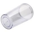 Reusable Double Layer Transparent Plastic Water Cup Portable Double Layer Straw Cup Home Classic Acrylic Water Cup Coffee Cup.