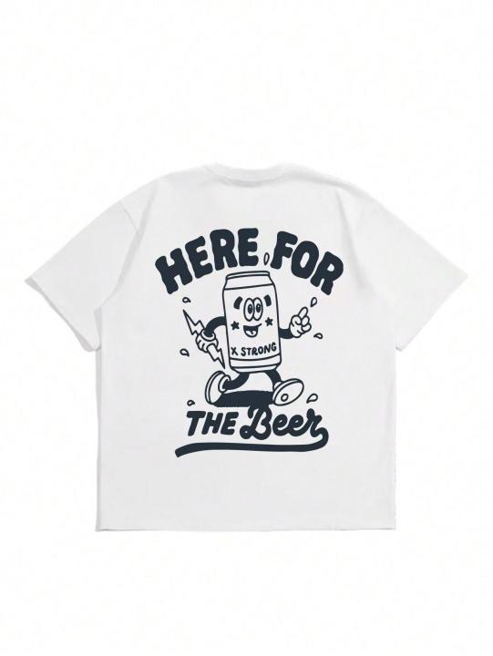 Letter%20Art%20Print%20Design%20Printed%20Boy%20Tshirt%20Lovely%20Street%20T%20Shirts%20Outdoor%20Design%20T-Shirt%20Holiday%20Loose%20Fitting%20Short%20Sleeved%20-%20Image%203