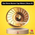 90mm Gas Stove Burner Cap High Quality Brass-B. 