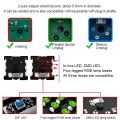 REDRAGON SMD RGB MX Switch 3Pin Clicky Linear Tactile Silent Red Blue Black Brown Purple Switche For Backlit Mechanical Keyboard. 