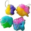 Body Wash Scrubber/Soft Body Bubbles Sponge Bath Ball Multicolours. 
