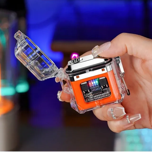 %5BEXPRESS%20DELIVERY%F0%9F%94%A5%5D%20Genuine%F0%9F%92%AF%25%204%20head%20plasma%20lighter%20USB%20Dual%20Head%20led%20fast%20charging%20system%20TYPE-C%F0%9F%92%A7Waterproof%20transparent%20new%20electric%20Check%20Light%20-%20Image%203