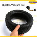 80/60-6 Tyre 80/60-6 Vacuum Tubeless Tire for E-Scooter Motor Electric Scooter Go Karts ATV Quad.