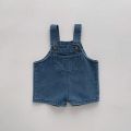 2024 Summer Baby Clothing Set Toddler Girls Clothes Suit Infant Tee and Denim Overall  Boys Outfit. 