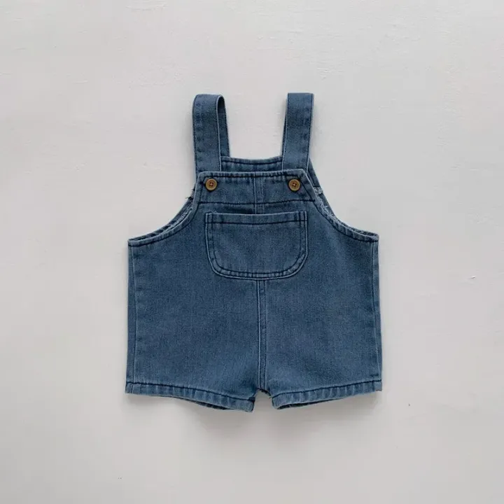 2024%20Summer%20Baby%20Clothing%20Set%20Toddler%20Girls%20Clothes%20Suit%20Infant%20Tee%20and%20Denim%20Overall%20%20Boys%20Outfit%20-%20Image%204