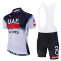 2025 Men's UAE Cycling Jersey Set classic MTB Cycling Bib Shorts Kit Reflective Bike Clothes Bicycle Maillot Cycling Clothing. 