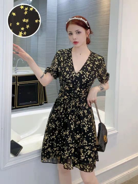 Luga Black Summer Sexy Dress