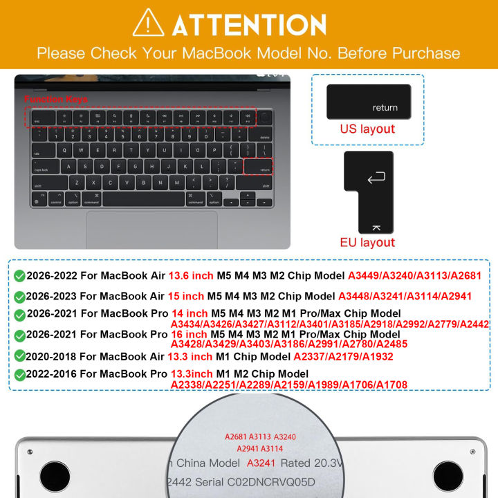 Original%20Premium%20Ultra%20Thin%20Keyboard%20Cover%20Protector,%20Compatible%20With%202026-2021%20M5/M4/M3/M2/M1/Pro/Max%20MacBook%20Pro%2014/16%20-%20Image%206