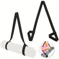 Adjustable Yoga Mat Storage Strap with Thickened Carrier - Multi-Purpose Fitness Strap Suitable for Yoga Mats, Gym Eq.