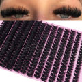 280 Pcs 8D Fluffy Thick Eyelash Clusters D Curl Wispy Individual Lashes 8-16mm Mix False Eyelashes Extensions  Cluster Lashes. 