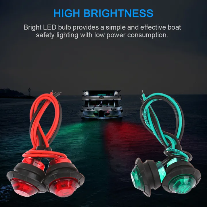 10Pcs%2012V%20Marine%20Boat%20Transom%20LED%20Stern%20Light%20Round%20White%20LED%20Tail%20Lamp%20Waterproof%20IP67%20Yacht%20Side%20Marker%20Courtesy%20Lights%20Blue%20-%20Image%202