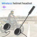Motorcycle Bluetooth 5.3 Stereo Headset Moto Universal Helmet Headphones Wireless Handsfree Call with 250mHA. 